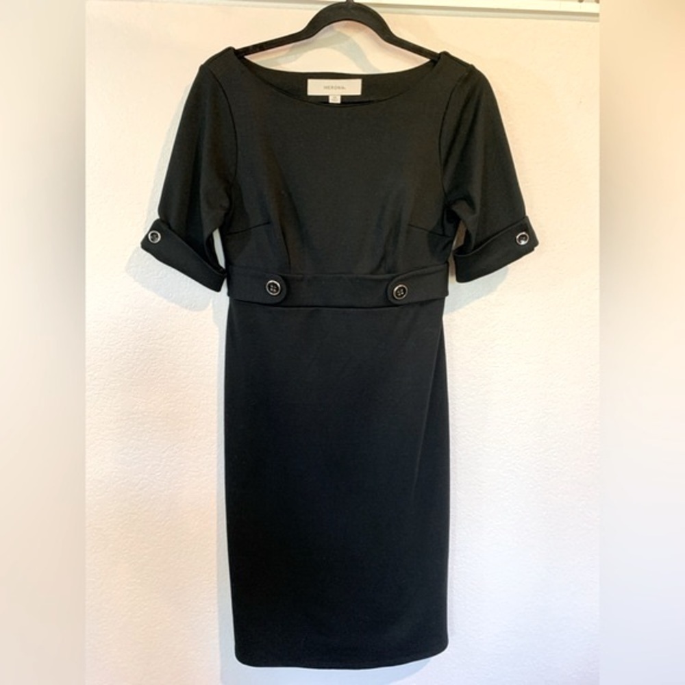 367. Merona Ponte Tab Waist Dress XS